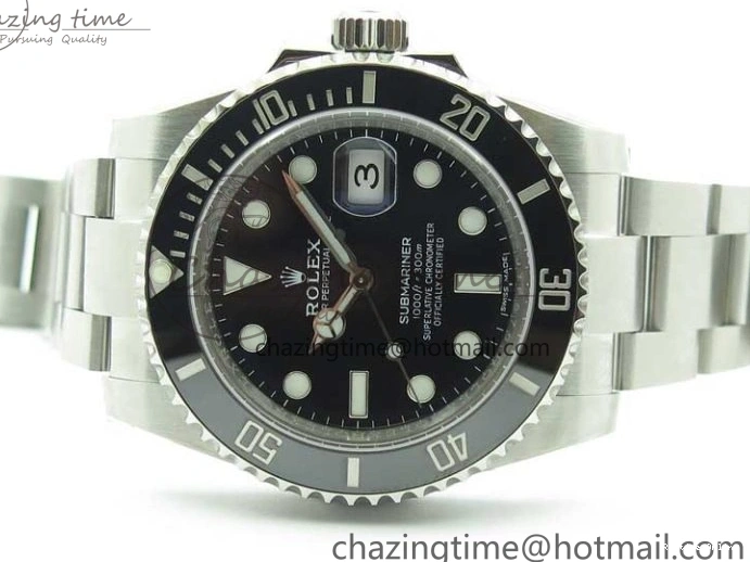 0128 Lightweight Submariner 116610 LN Black Ceramic ZF 1:1 Best Edition 904L SS Case and Bracelet VR 2894